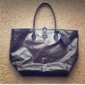 Dooney & Bourke dark brown tote